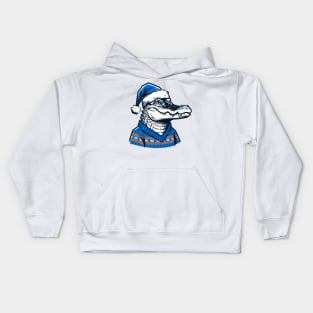 Gator Christmas 2 Kids Hoodie